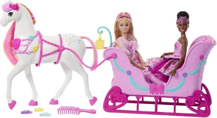Barbie Schiaccianoci – slitta con cavallo