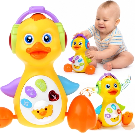 Paperella musicale interattiva per bambini – cammina, balla, canta e si illumina
