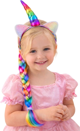 Capelli multicolori per intrecciare trecce