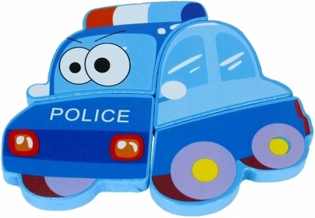 Allegro motivo di auto della polizia