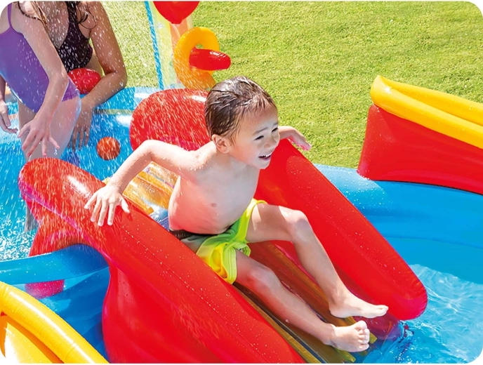 Scivolo sicuro con atterraggio morbido