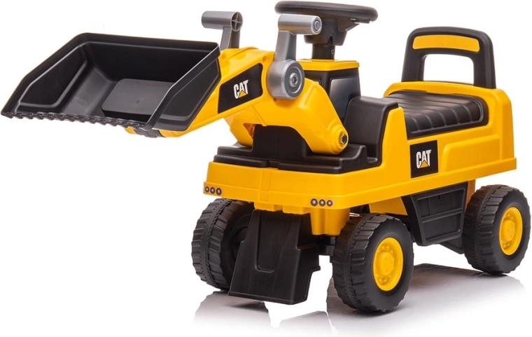 Primo cavalcabile per bambini Baby Mix Caterpillar giallo