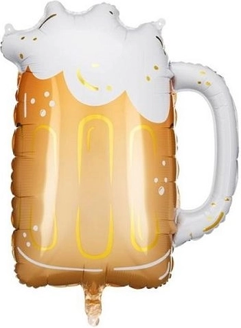 Palloncino in foil a forma di boccale di birra 66 × 54 cm