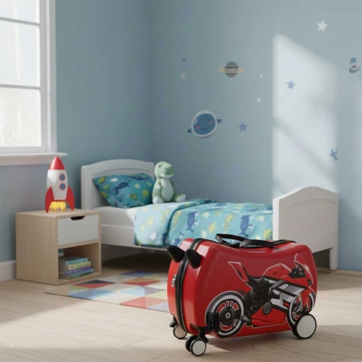 Ride-on e valigia in uno