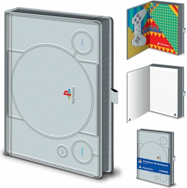 Taccuino premium a righe A5 PLAYSTATION PS1