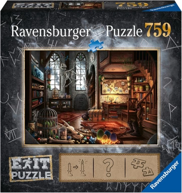 Ravensburger Puzzle Exit: Laboratorio del Drago 759 pezzi