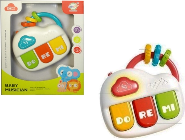 Organo giocattolo per bambini con suoni e luci