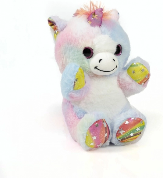 Unicorno di peluche con stelline – Di peluche