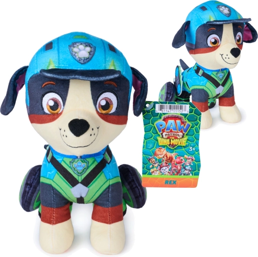Spin Master Paw Patrol: Dino rescue peluche Rex 20 cm - 1 pezzo