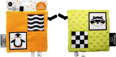 Copertina sensoriale per neonati pinguino e procione Gagagu
