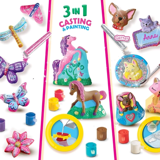 Decorazione scintillante con glitter