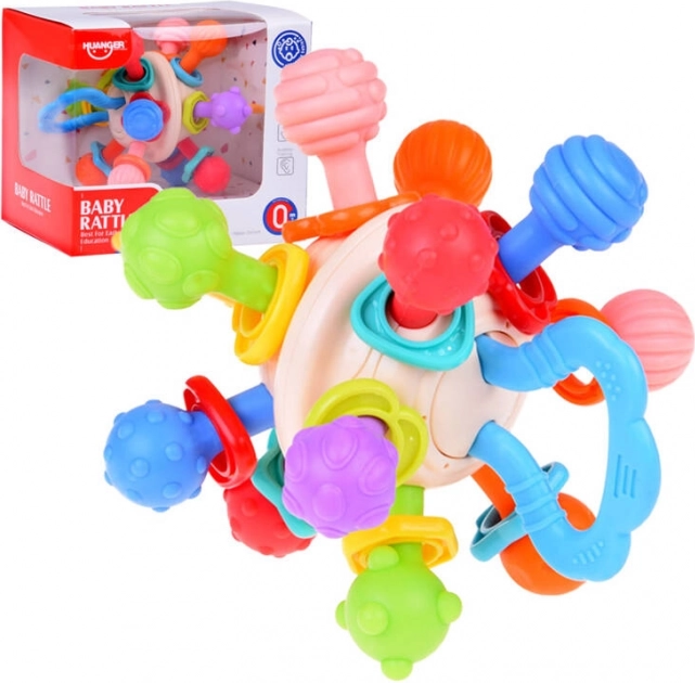 Massaggiagengive per neonati palla rotonda con texture