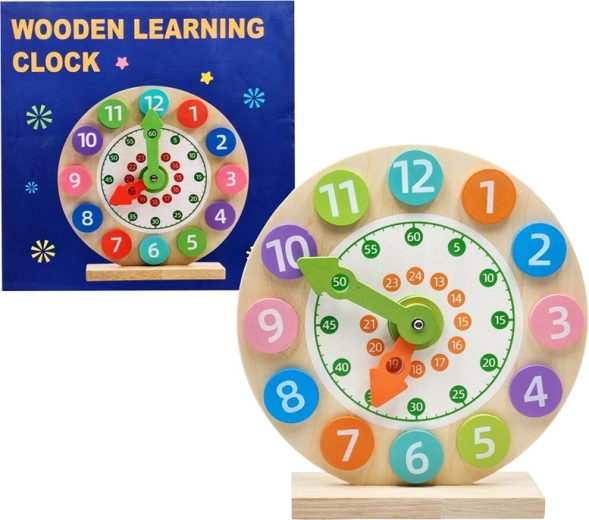 Orologio in legno per bambini