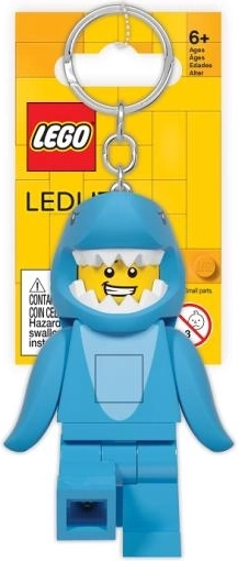 Portachiavi luminoso LEGO Iconic squalo