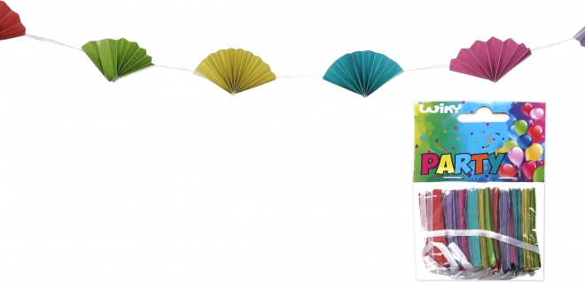 Ghirlanda di carta colorata 2 metri