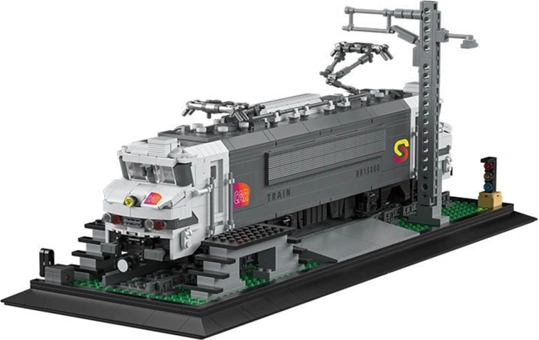 Kit di costruzione di una locomotiva elettrica