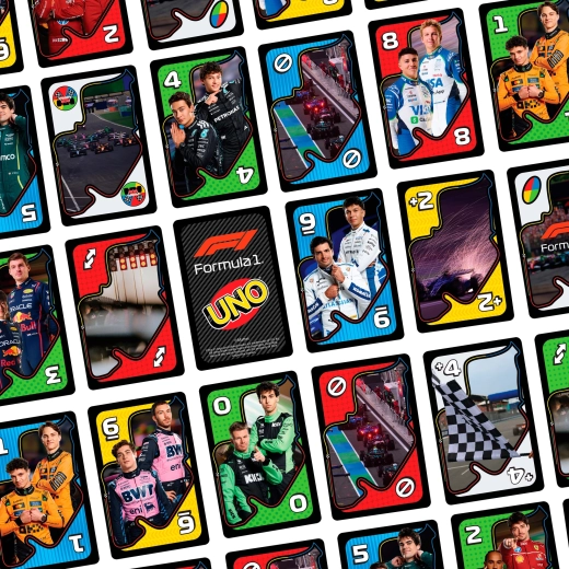 Motivi della Formula 1 sulle carte