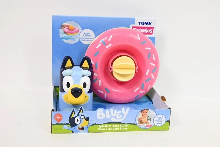 Tomy Bluey giocattolo da bagno – Bluey sul pontone