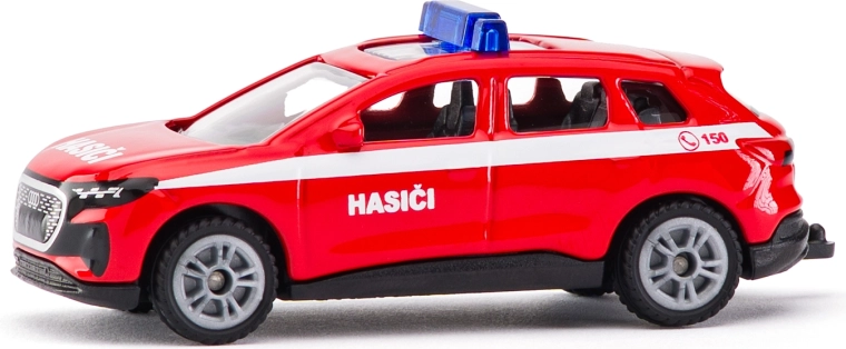 Siku veicolo di comando dei vigili del fuoco Audi Q4 e-tron – versione ceca