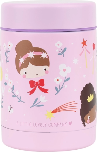 A Little Lovely Company contenitore termico in acciaio inox isolato per alimenti Principesse 300 ml