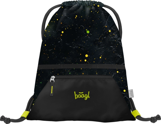 Tasca frontale con zip per piccoli oggetti