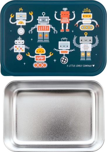 A Little Lovely Company lunch box in acciaio inox con coperchio Roboti