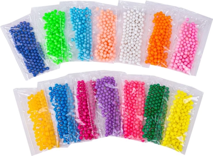 1400 perline ad acqua in 14 colori