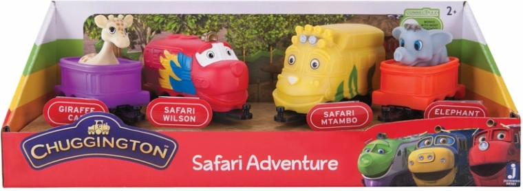 Chuggington set di trenini Safari Park (4 pz)