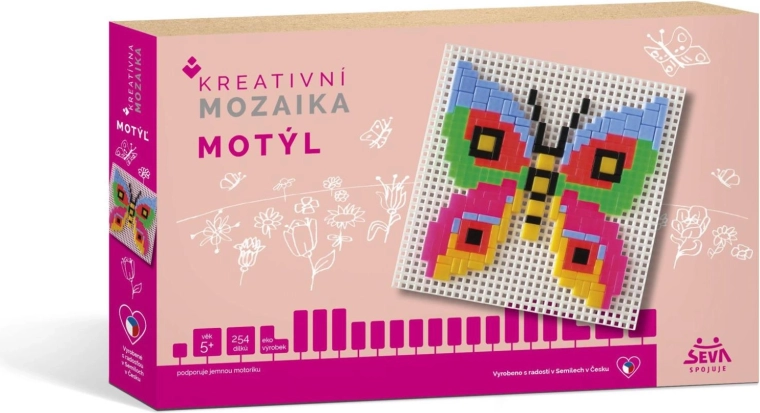Mosaico creativo Farfalla 254 pezzi
