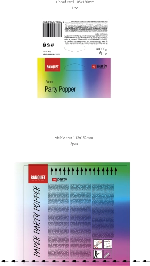 Tubo compatto da 20 cm per ogni mano