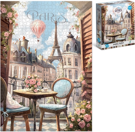 Puzzle Parigi 1000 pezzi 48 × 68 cm