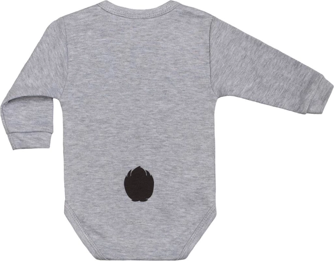 Delizioso motivo con coniglietto e stampa dettagliata