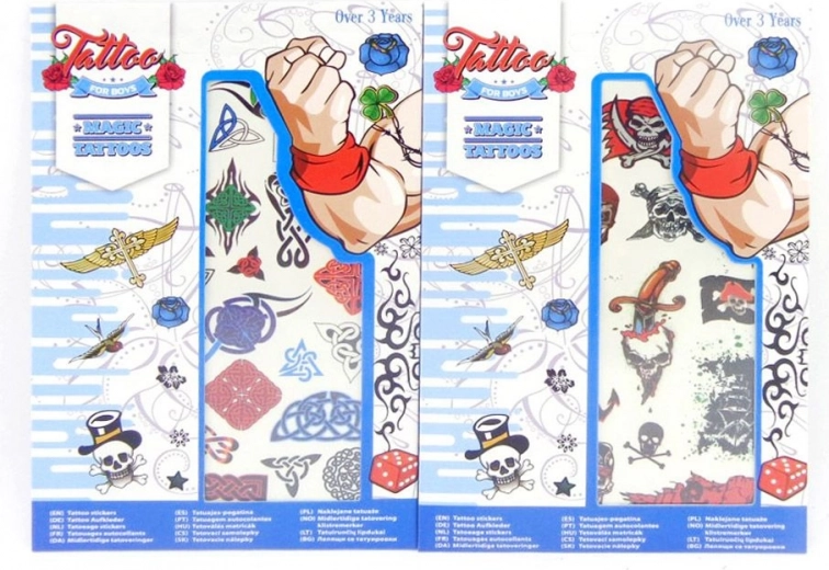 Adesivi da tatuaggio per ragazzi