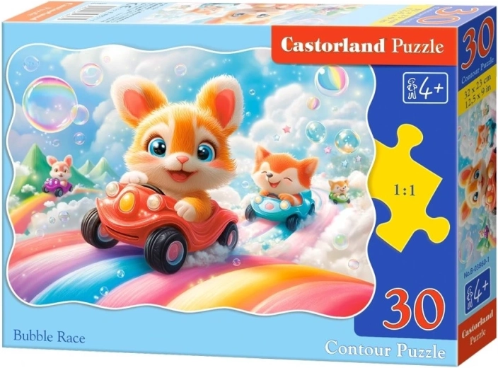Puzzle Castorland Gara delle bolle 30 pezzi
