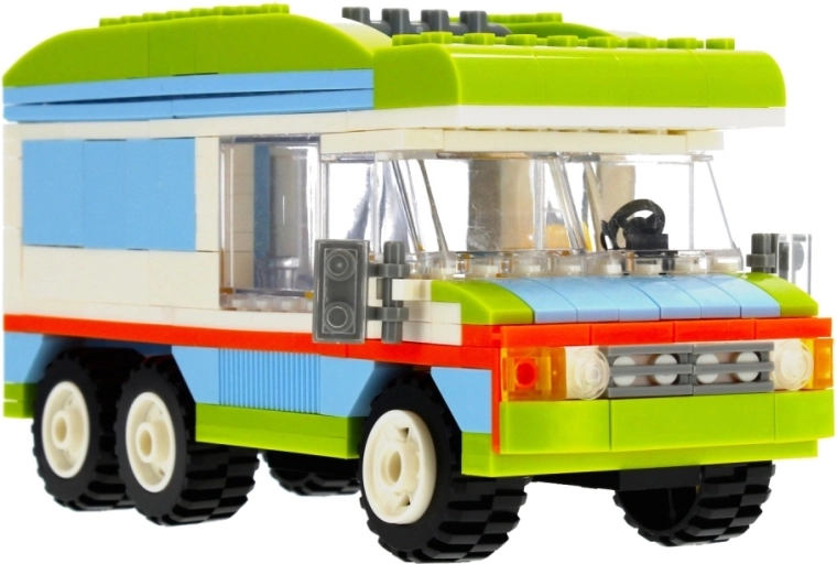 Caravan ricco di dettagli