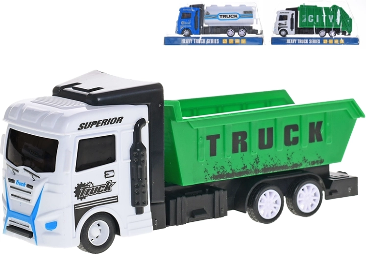 Camion con meccanismo a retrocarica 19 cm