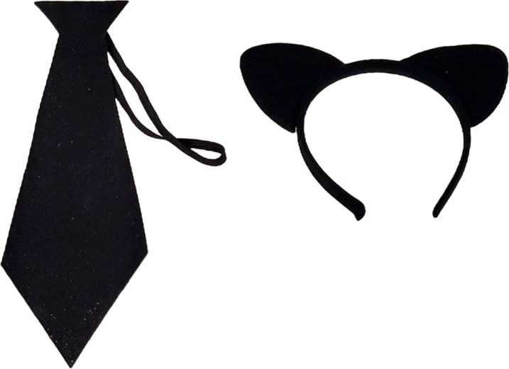 Cerchietto con orecchie da gattina per un look autentico