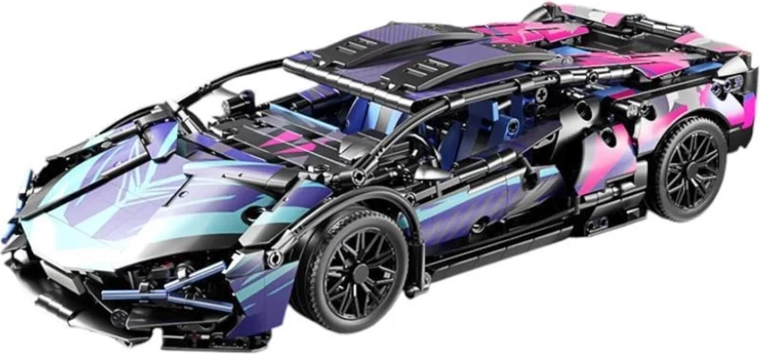 Kit auto sportiva 1:14, 1280 pezzi