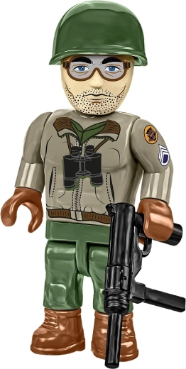 Minifigure del comandante per scenette e collezione
