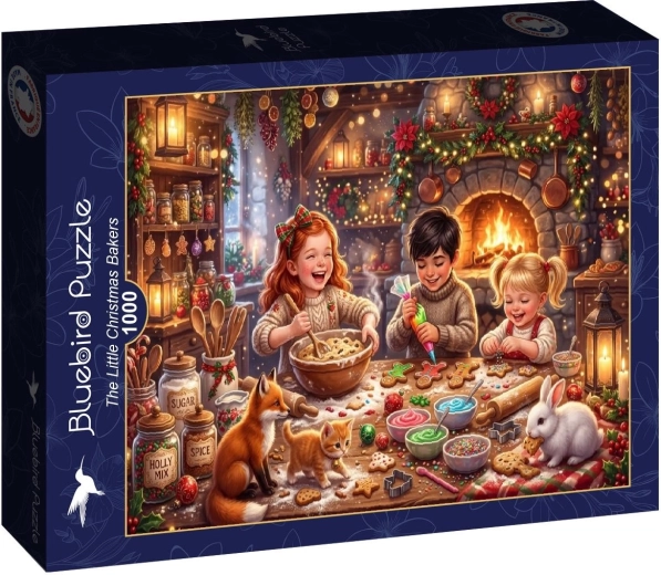 BLUEBIRD puzzle Piccoli pasticceri di Natale da 1000 pezzi