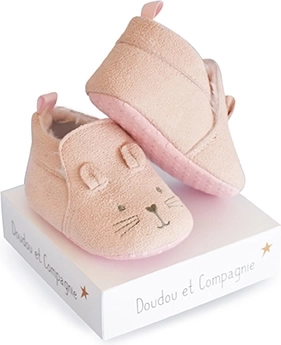 Set regalo – prime scarpine 0–6 mesi, rosa