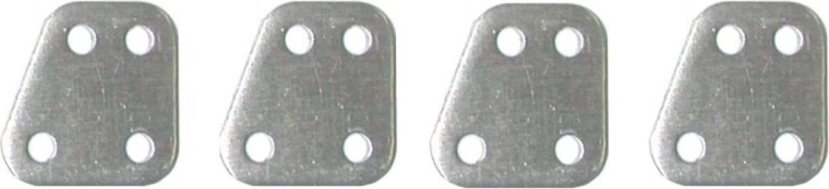 Piastra terminale dell'ammortizzatore A-U-10A Jamara - 2 pezzi