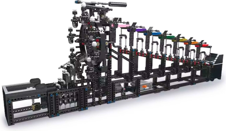 Movimento automatico delle biglie