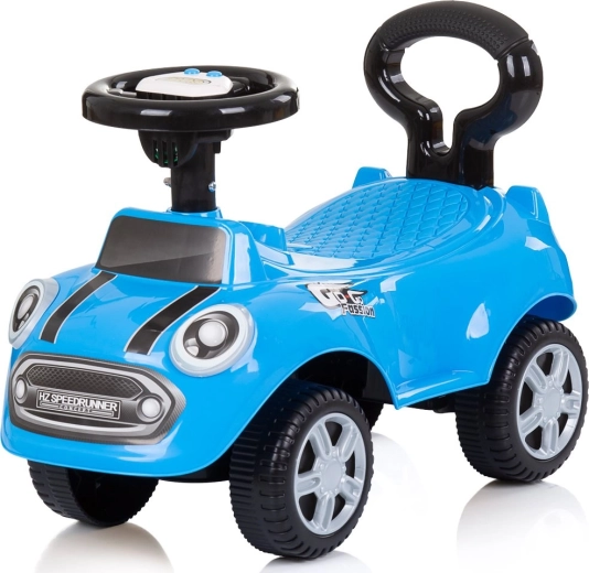 Chipolino cavalcabile auto con melodie Go-Go – Blu
