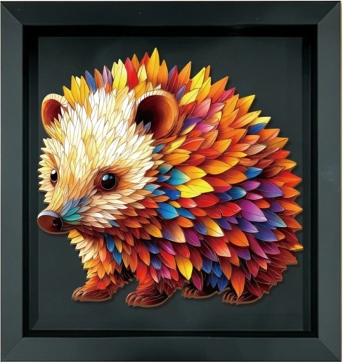 Puzzle in legno a forma di riccio 2Kids Toys