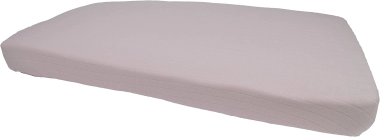 Lodger Slumber Solid lenzuolo con angoli per lettino 60 × 120 cm powder