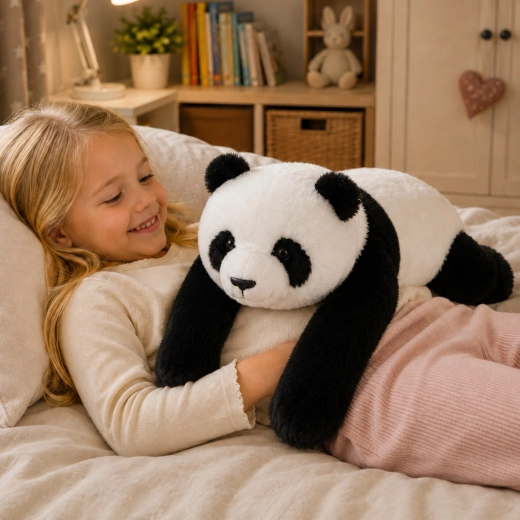 Panda extra grande e super coccolosa (65 cm)