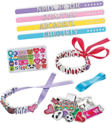 Set creativo per realizzare braccialetti per ragazze