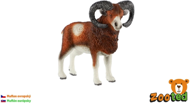 Figurina di muflone europeo