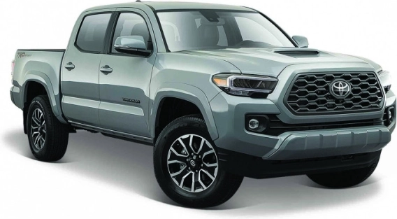 Modello di auto TOYOTA Tacoma TRD 2023 1:24 grigio